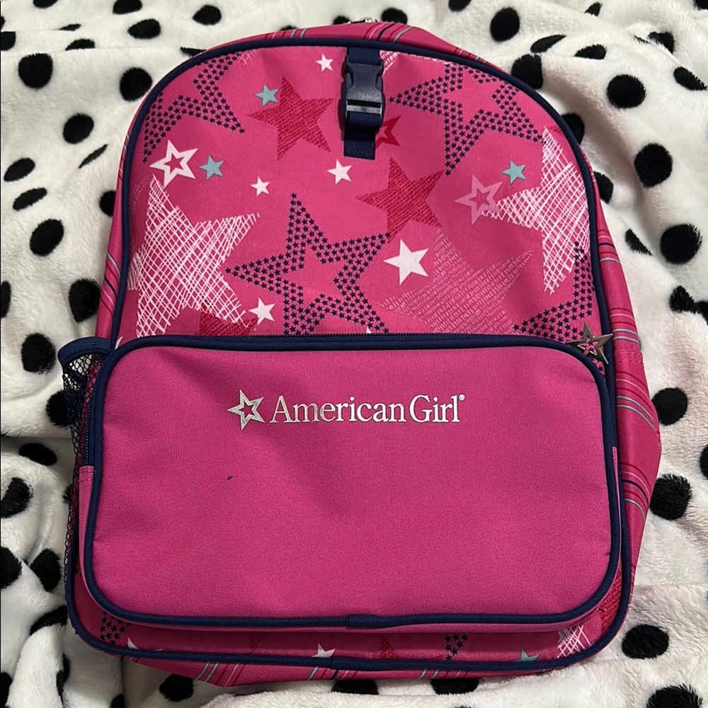 American Girl Pink Starry Bag